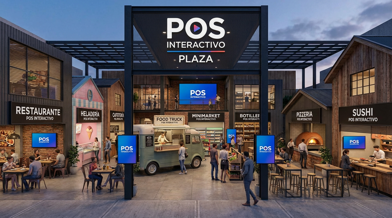 Vista del sistema POS Interactivo