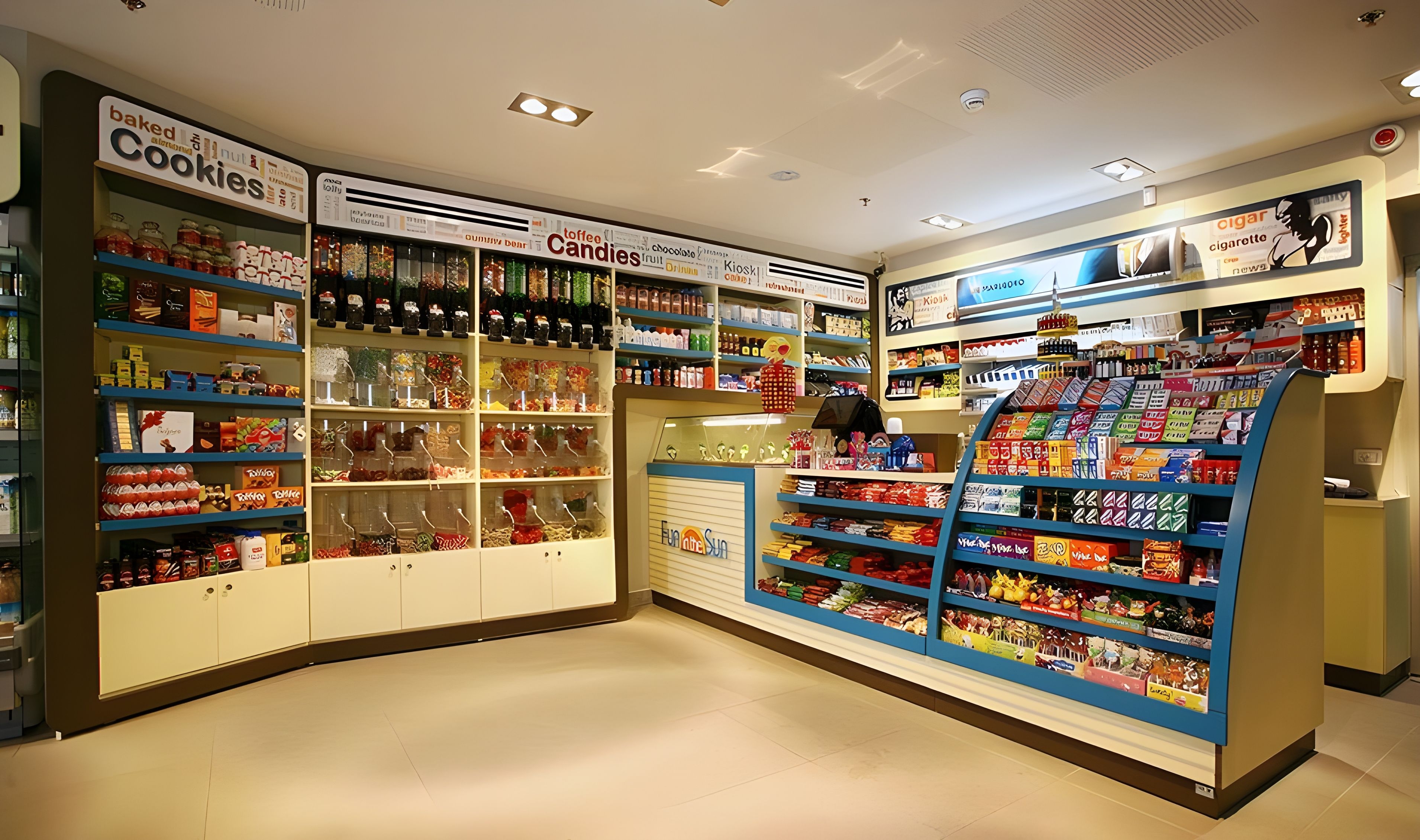 Escenarios: minimarket, restaurante, cafetería